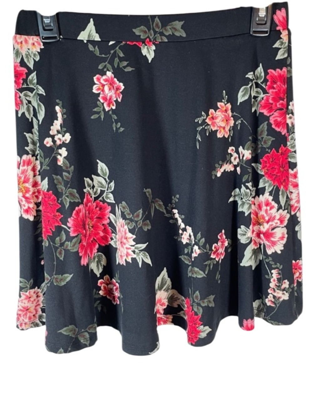 🔴 $5 $10 $15 SALE 🔴 NWOT Stitch Fix | French Grey Floral Swing  Skirt